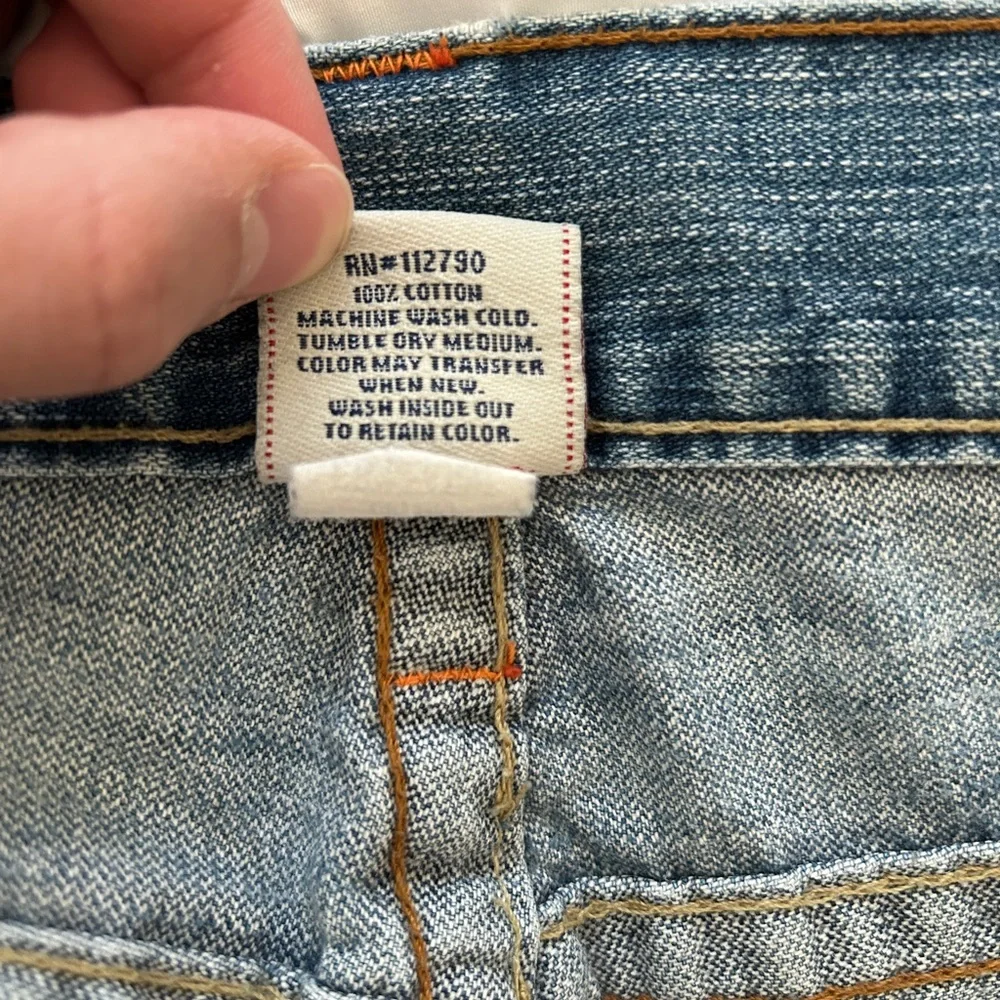 True Religion Light Blue Made In USA Jeans